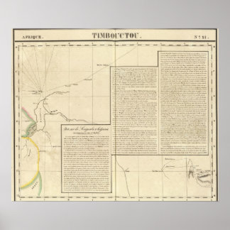 Póster Timbuktu Africa