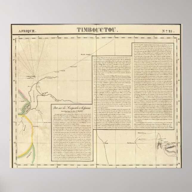 Póster Timbuktu Africa (Frente)