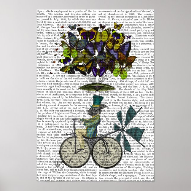 Póster Time Flies Rabbit (Frente)