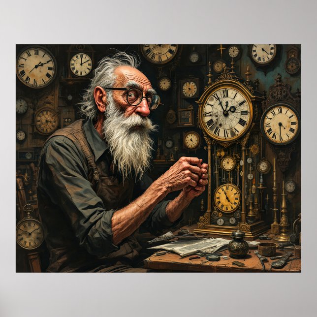 Póster Time Keeper (Frente)