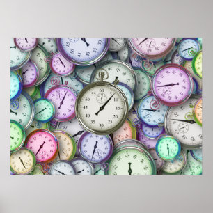 Póster time piece poster