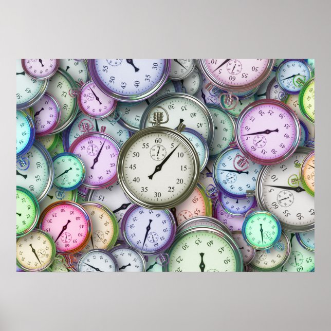 Póster time piece poster (Frente)