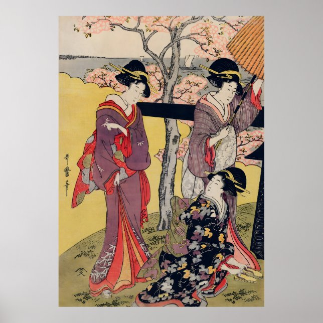 Póster Timeless Elegance Geisha Art from Old Japan (Frente)