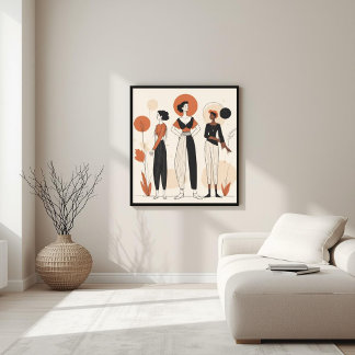 Póster Timeless Form – Minimalist Feminine Art