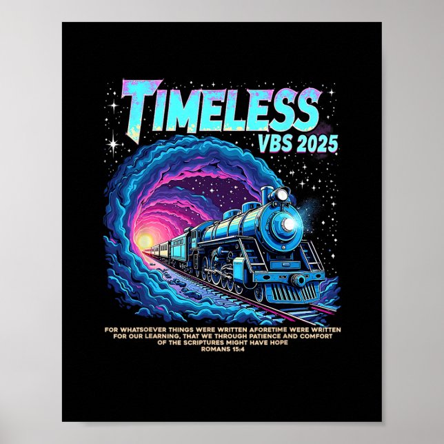Póster Timeless We Through Patience Christian Summer Vbs  (Frente)