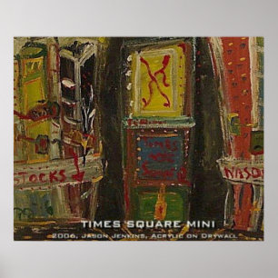 PÓSTER TIMES SQUARE MINI