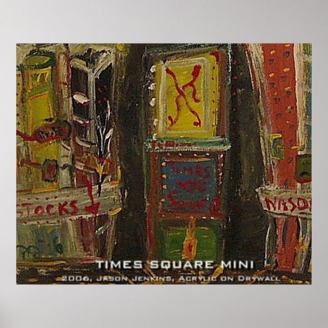 PÓSTER TIMES SQUARE MINI (Frente)