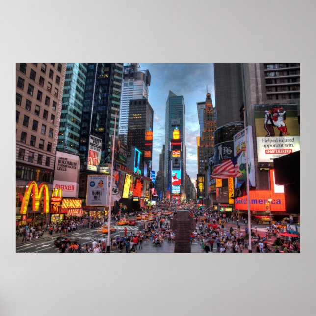 Póster Times Square-New York Print (Frente)