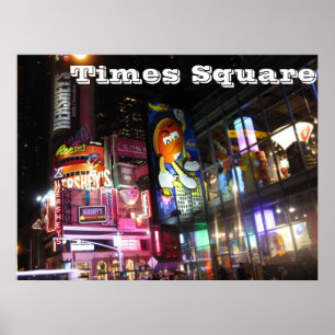 Póster Times Square @ Night