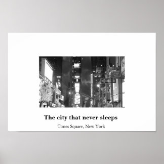 Póster Times Square, NY