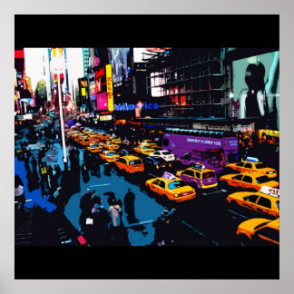 Póster Times Square, NY