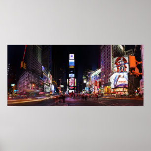 Póster Times Square por el poster del panorama de la