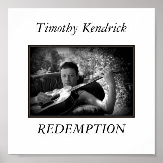Póster Timothy Kendrick REDEMPTION Poster
