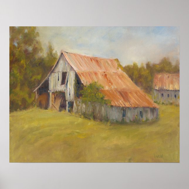 Póster Tin Roof Barn (Frente)