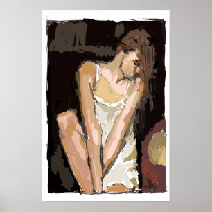 Póster Tina en Degas Mood