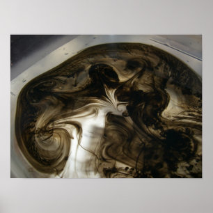 Póster Tinta bajo influencia