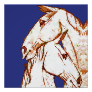 Póster Tinta parlante Fantasía V07 CABALLO V02