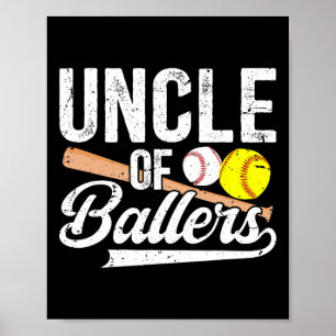 Póster Tío Ballers Béisbol