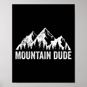Póster Tío de la Montaña Naturaleza Escalada en Roca Send