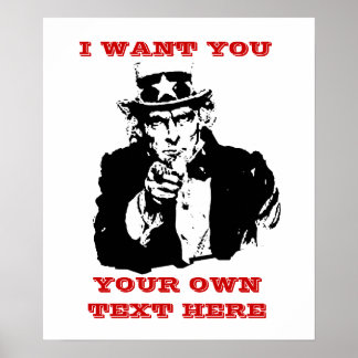 Póster Tío Mismo Poster Poster Personalizado "Te quiero"