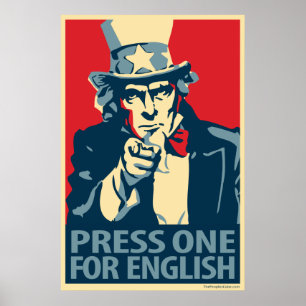 Póster Tío Sam - poster de parodia de Obama
