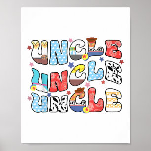 Póster Tío Toy Graciosa Historia Abuelo Padres Día Mujere