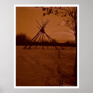 Póster Tipi Frame