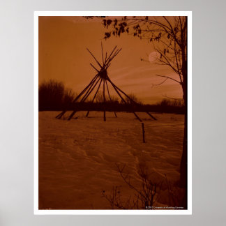 Póster Tipi Frame