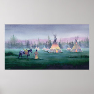 Póster TIPI MÍSTICO por SHARON SHARPE