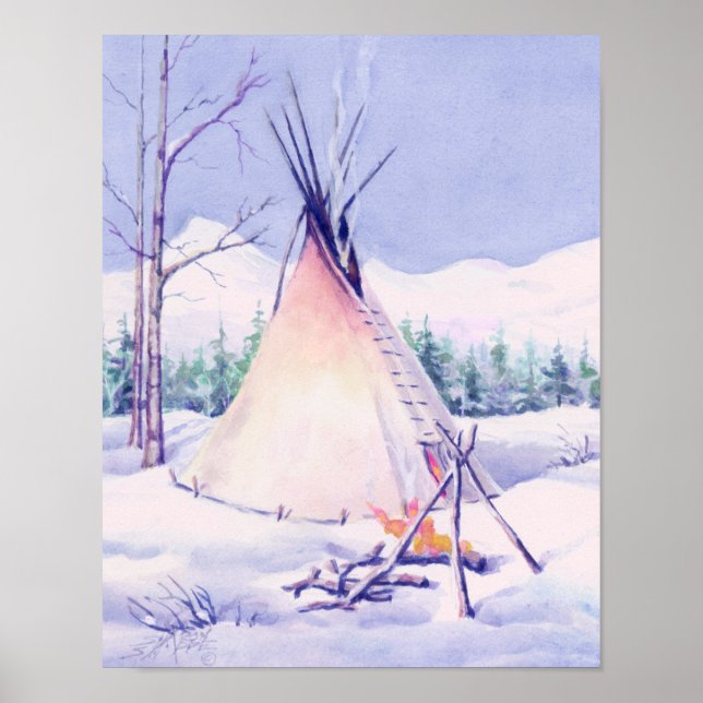 Póster TIPI y NIEVE de SHARON SHARPE (Frente)