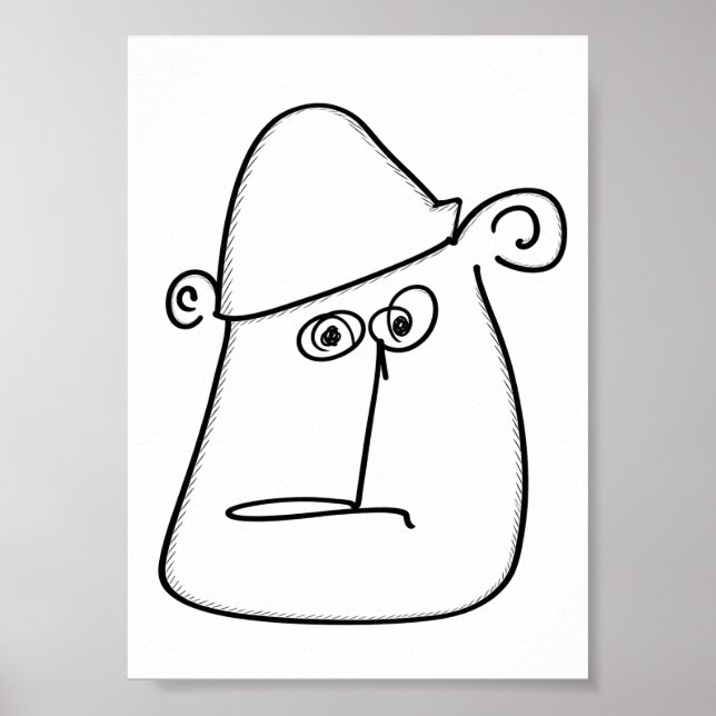 Póster Tipo aleatorio (Frente)