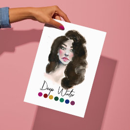 Póster Tipo de invierno profundo Análisis estacional de c