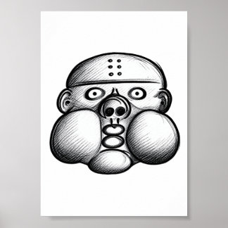 Póster Tipo regordete