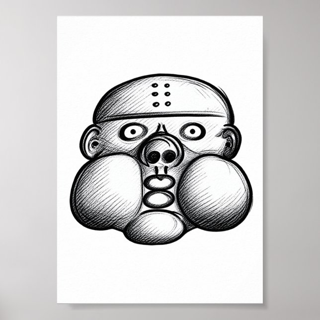Póster Tipo regordete (Frente)