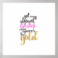 Tipografía del endilador de oro negro de color ros