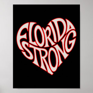 Póster Tipografía del Orgullo del Estado del Corazón Fuer