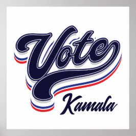 Póster Tipografía del voto - Elección