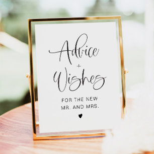 Póster Tipografía Divertida JOLIE Consejos y Deseos Minim