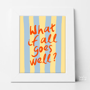 Póster Tipografía Moderna Inspiradora y Colorida Cotizaci