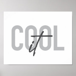 Póster Tipografía moderna, simple y fresca de Guay It