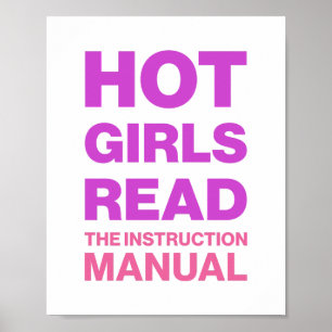 Póster Tipografía Negrita Divertida Sarcástica Bibliófilo