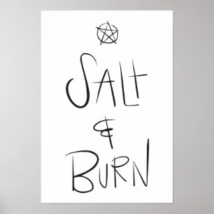 Póster Tipografía sobrenatural