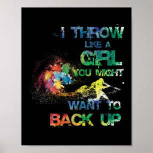 Póster Tira Como Un Chica Puede Que Desee Respaldar El So