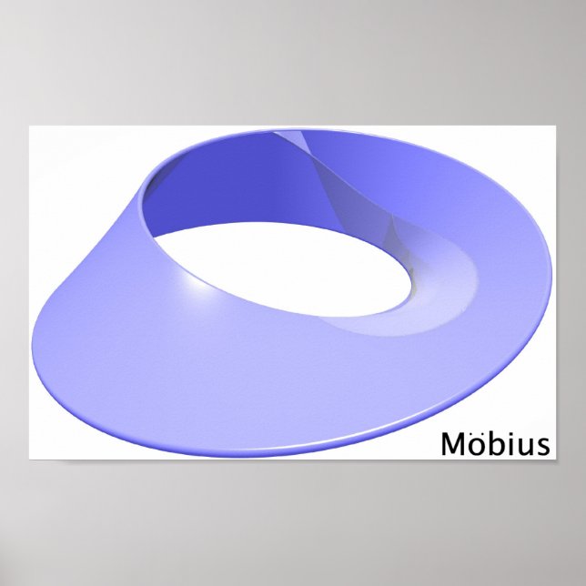 Póster Tira de Mobius. (Frente)