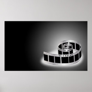 Póster Tira de película