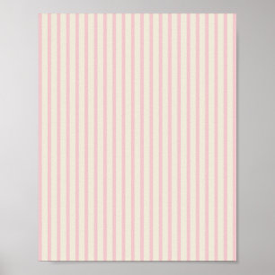 Póster Tirado rosa