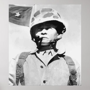 Póster Tirador "arrogante" de general Lewis