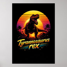 Póster Tiranosaurio Rex