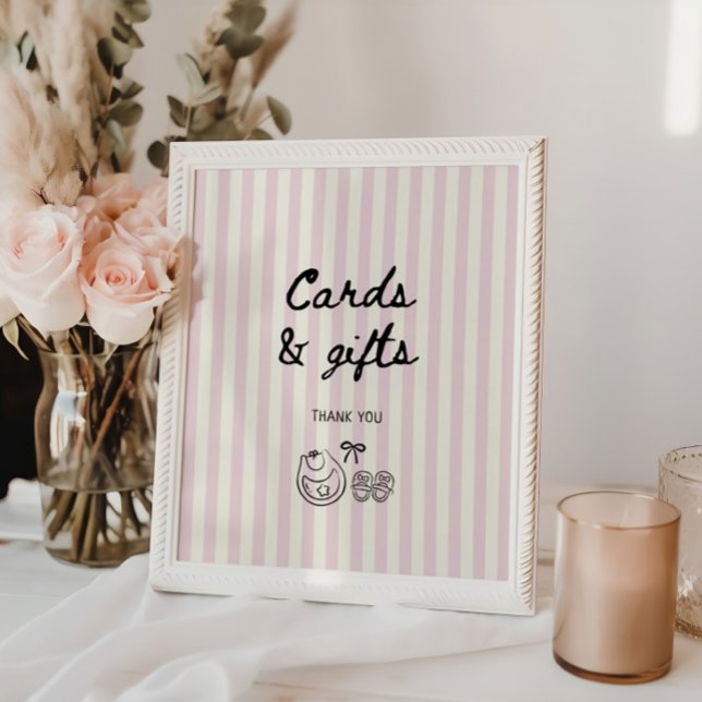 Póster Tiras de Rosa suave para tarjetas y regalos Baby S (Subido por el creador)
