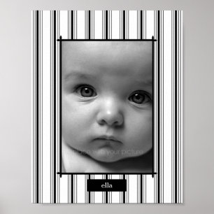 Póster Tiras finas de foto personalizada Mat - Vertical -